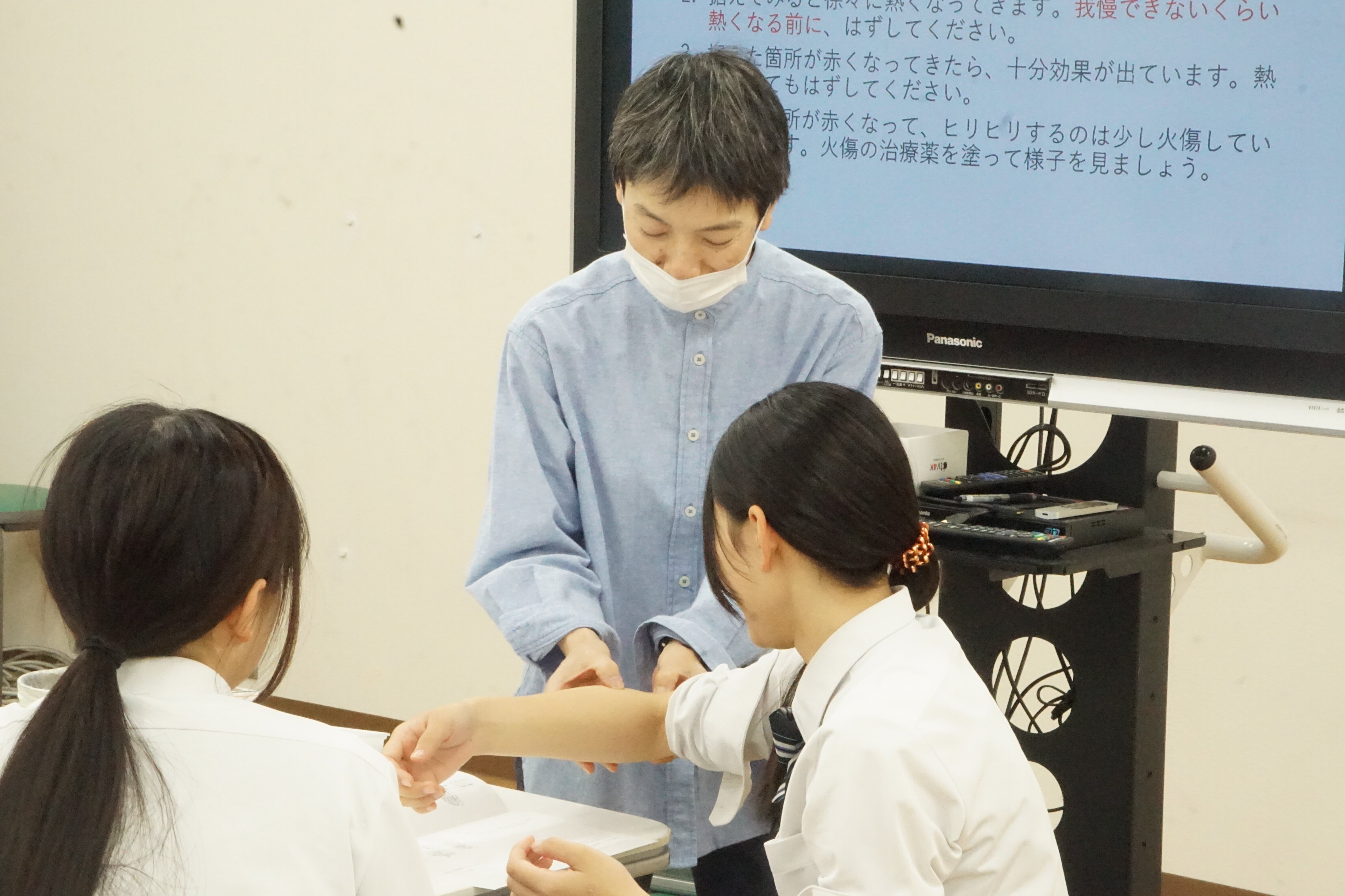 倉敷中央高校の皆さんが来学されました