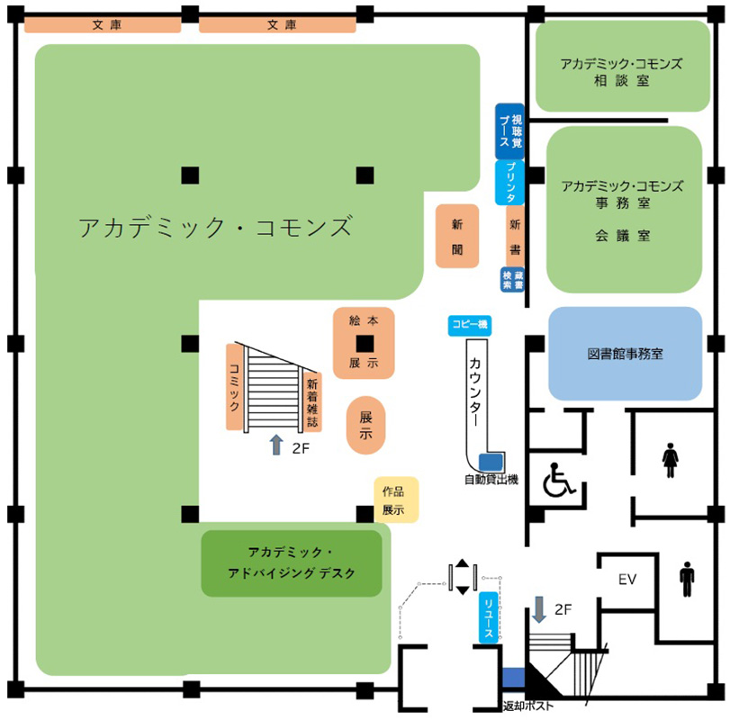 1階フロアマップ